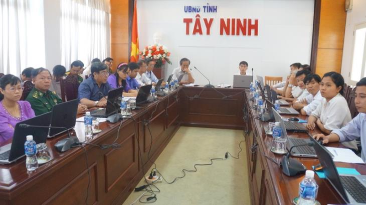 Tập huấn nghiệp vụ khai thác, sử dụng Hệ thống tiếp nhận, trả lời phản ánh, kiến nghị của người dân 